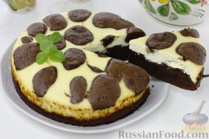 Брауни-чизкейк