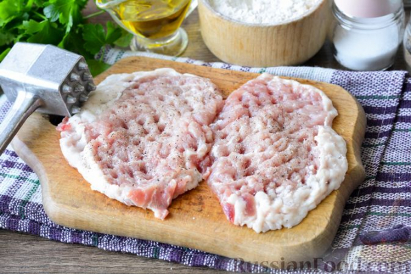 Свиные рулетики с черносливом и грецкими орехами Свиные рулетики с черносливом и грецкими орехами