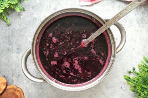 Морс из черники Морс из черники