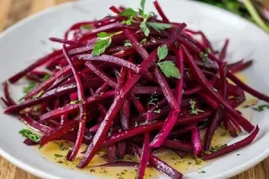 Салат из вареной свеклы