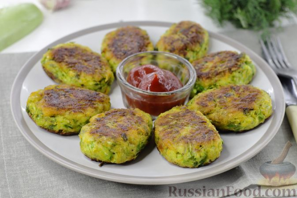 Котлеты с кабачками и картошкой Котлеты с кабачками и картошкой