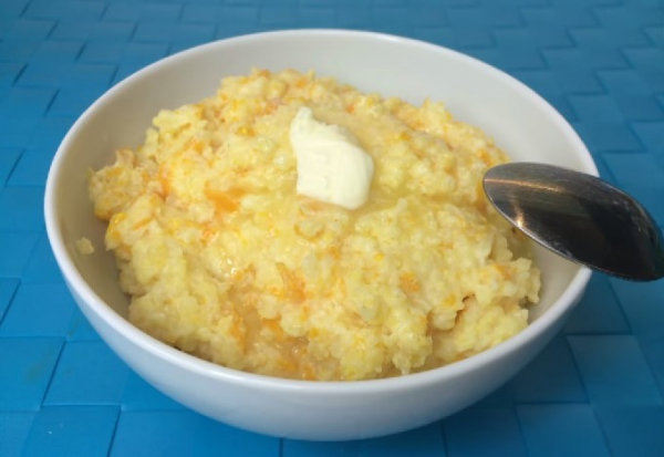 Пшенная каша с тыквой на молоке Пшенная каша с тыквой на молоке