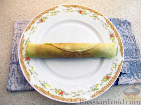 Рулетики из кабачковых блинов с мясным фаршем (в духовке) Рулетики из кабачковых блинов с мясным фаршем (в духовке)