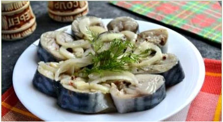 Малосольная скумбрия Малосольная скумбрия