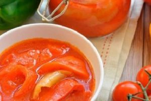 Лечо из болгарского перца с помидорами на зиму