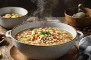 Суп с перловкой