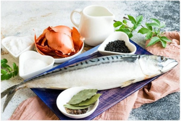 Малосольная скумбрия Малосольная скумбрия