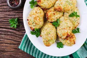 Котлеты с кабачком