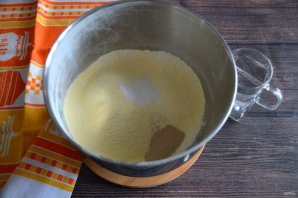Кукурузный хлеб на дрожжах Кукурузный хлеб на дрожжах