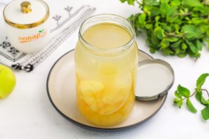 Компот из белого налива на зиму Компот из белого налива на зиму