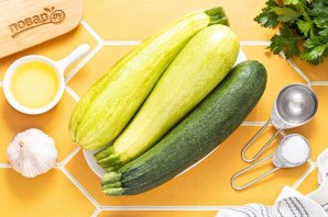 Жареные кабачки с чесноком на зиму Жареные кабачки с чесноком на зиму