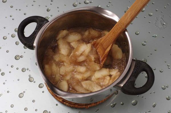 Песочный пирог с яблоками Песочный пирог с яблоками