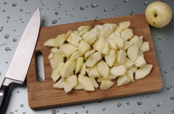Песочный пирог с яблоками Песочный пирог с яблоками