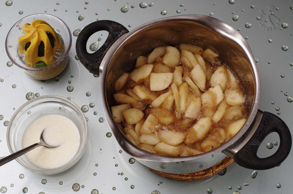 Песочный пирог с яблоками Песочный пирог с яблоками