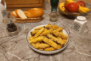 Палочки из баклажанов