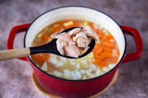 Уха с перловкой Уха с перловкой