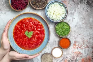 Борщевая заправка из свеклы, моркови на зиму