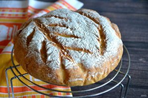Кукурузный хлеб на дрожжах Кукурузный хлеб на дрожжах
