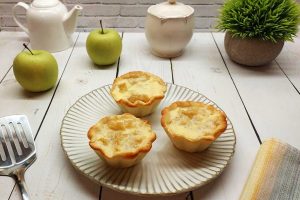 Корзиночки с яблоками