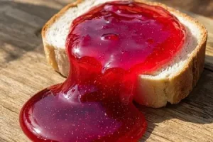 Густой малиновый джем