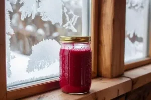 Перетертая малина на зиму