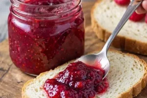 Вкусный малиновый джем