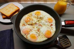 Яичница с беконом