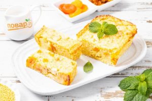 Пшенная запеканка на кокосовом молоке