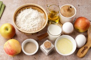 Пирог на дрожжах с яблоками Пирог на дрожжах с яблоками