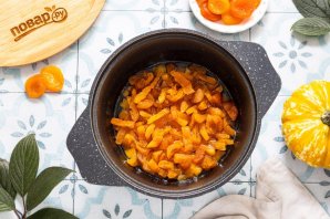 Варенье из тыквы с курагой Варенье из тыквы с курагой