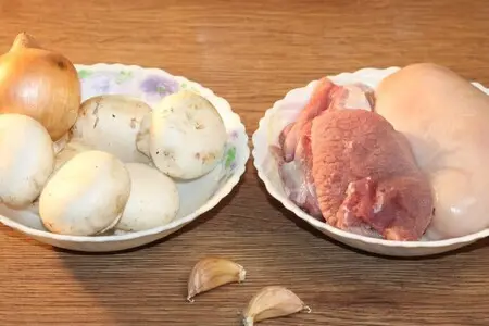 Ветчина из курицы и индейки Ветчина из курицы и индейки