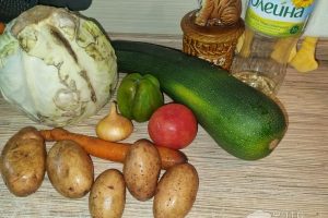 Рецепт: Рагу овощное — Каждый день я есть могу очень вкусное рагу