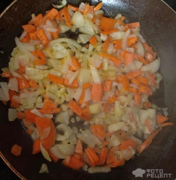 Рецепт: Грибной суп с лисичками - с картофелем и поджаркой Рецепт: Грибной суп с лисичками - с картофелем и поджаркой