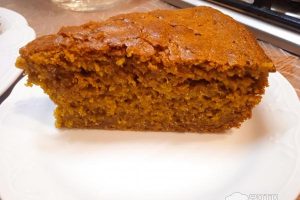 Рецепт: Манник на кефире без муки — с тыквой