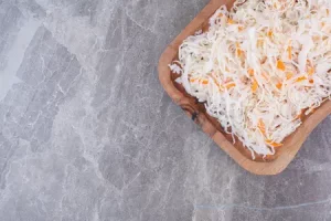 Капуста с уксусом в банке
