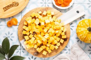 Варенье из тыквы с курагой Варенье из тыквы с курагой