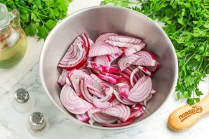 Лук маринованный быстрый Лук маринованный быстрый