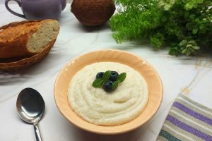 Манная каша на кокосовом молоке