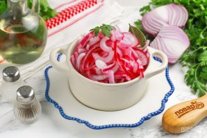 Лук маринованный быстрый Лук маринованный быстрый