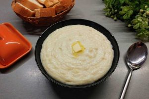 Манная каша с бананом