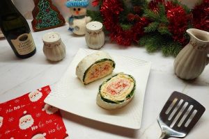 Рулет из лаваша с крабовыми палочками
