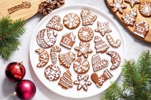 Пряное имбирное печенье