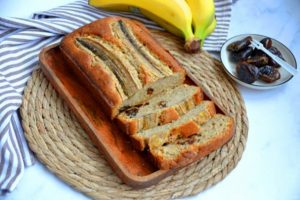 Кекс с финиками и бананом