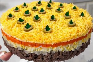 Новогодний салат «Милорд» — вкуснейшее сочетание ингредиентов!