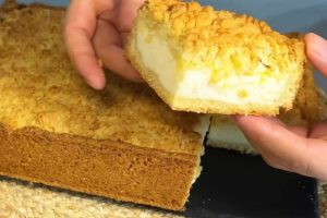 Нежный творожный пирог с хрустящей корочкой. Ходовой рецепт на каждый день: просто и вкусно