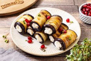 Баклажаны (рулетики)