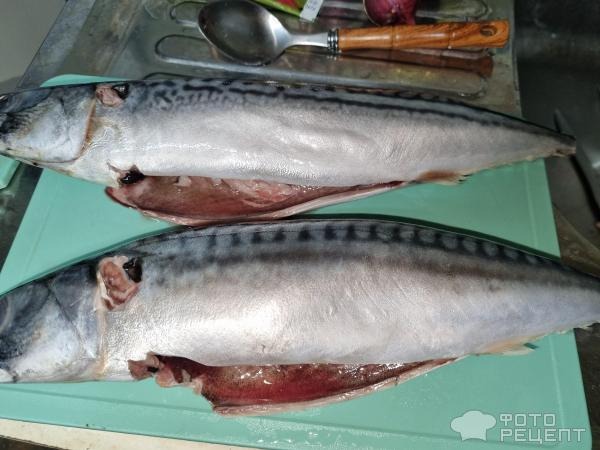 Рецепт: Скумбрия на мангале - С чесноком в маринаде. Вкуснейшая рыба! Рецепт: Скумбрия на мангале - С чесноком в маринаде. Вкуснейшая рыба!