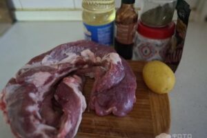 Рецепт: Свинные ребрышки в духовке — Готовлю с любовью.