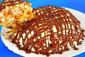 Торт из пряников без выпечки и духовки