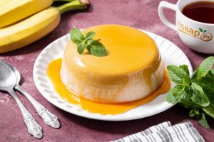 Банановый десерт без выпечки